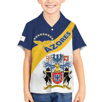 Personalized Azores Kid Hawaiian Shirt Antes Morrer Livres Que Em Paz Sujeitos