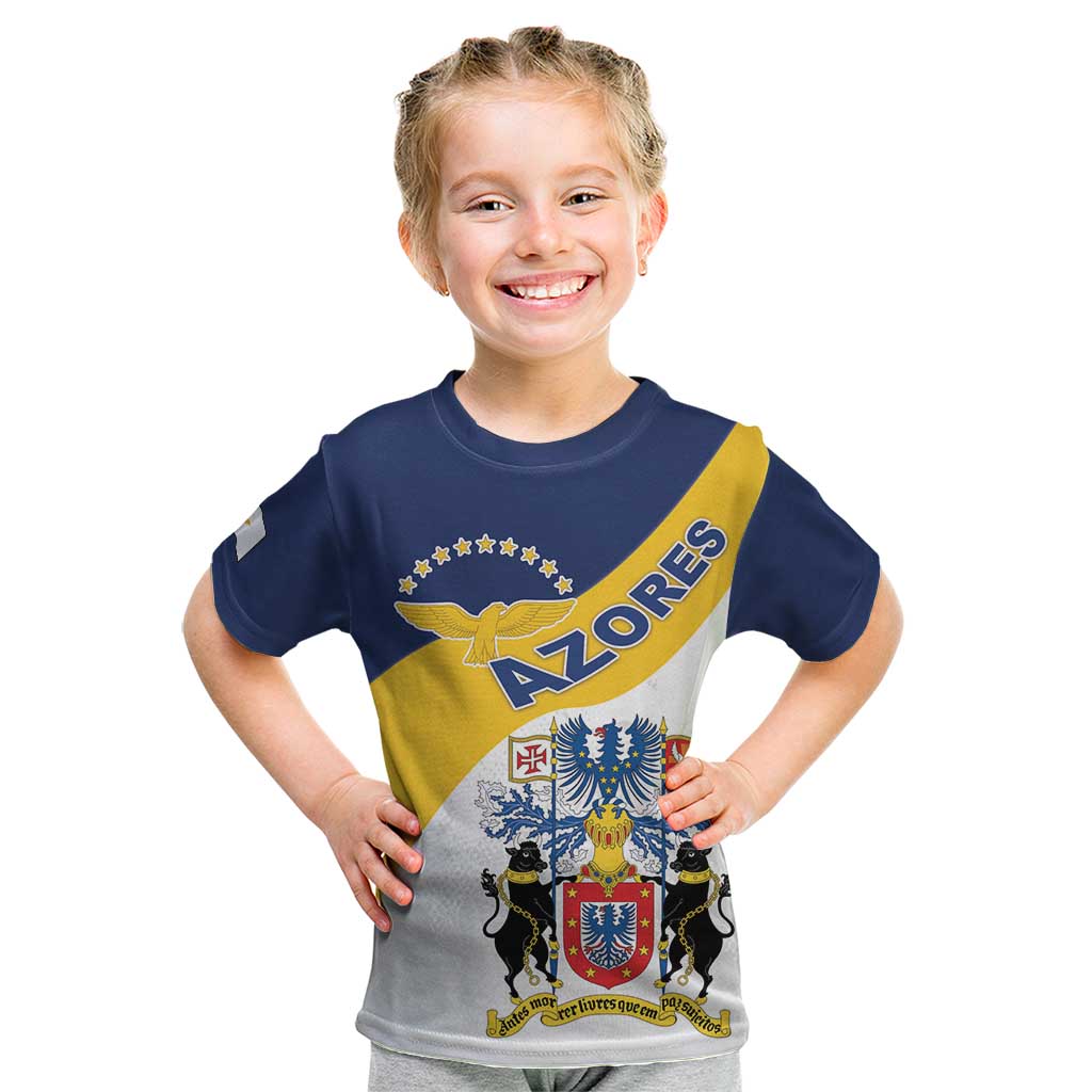 Personalized Azores Kid T Shirt Antes Morrer Livres Que Em Paz Sujeitos
