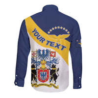 Personalized Azores Long Sleeve Button Shirt Antes Morrer Livres Que Em Paz Sujeitos