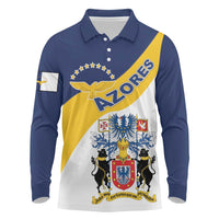 Personalized Azores Long Sleeve Polo Shirt Antes Morrer Livres Que Em Paz Sujeitos