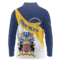 Personalized Azores Long Sleeve Polo Shirt Antes Morrer Livres Que Em Paz Sujeitos