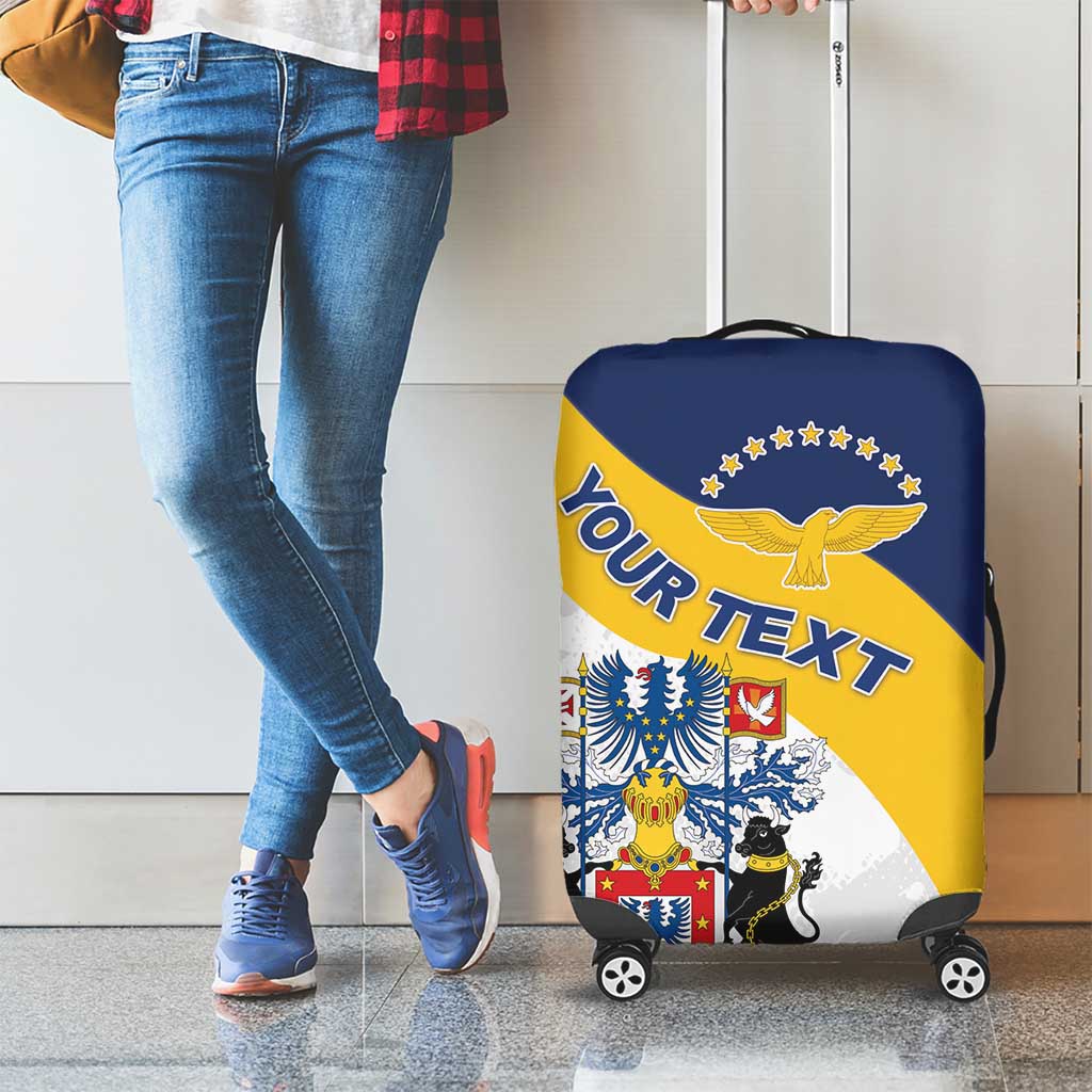 Personalized Azores Luggage Cover Antes Morrer Livres Que Em Paz Sujeitos