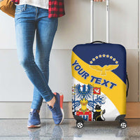 Personalized Azores Luggage Cover Antes Morrer Livres Que Em Paz Sujeitos