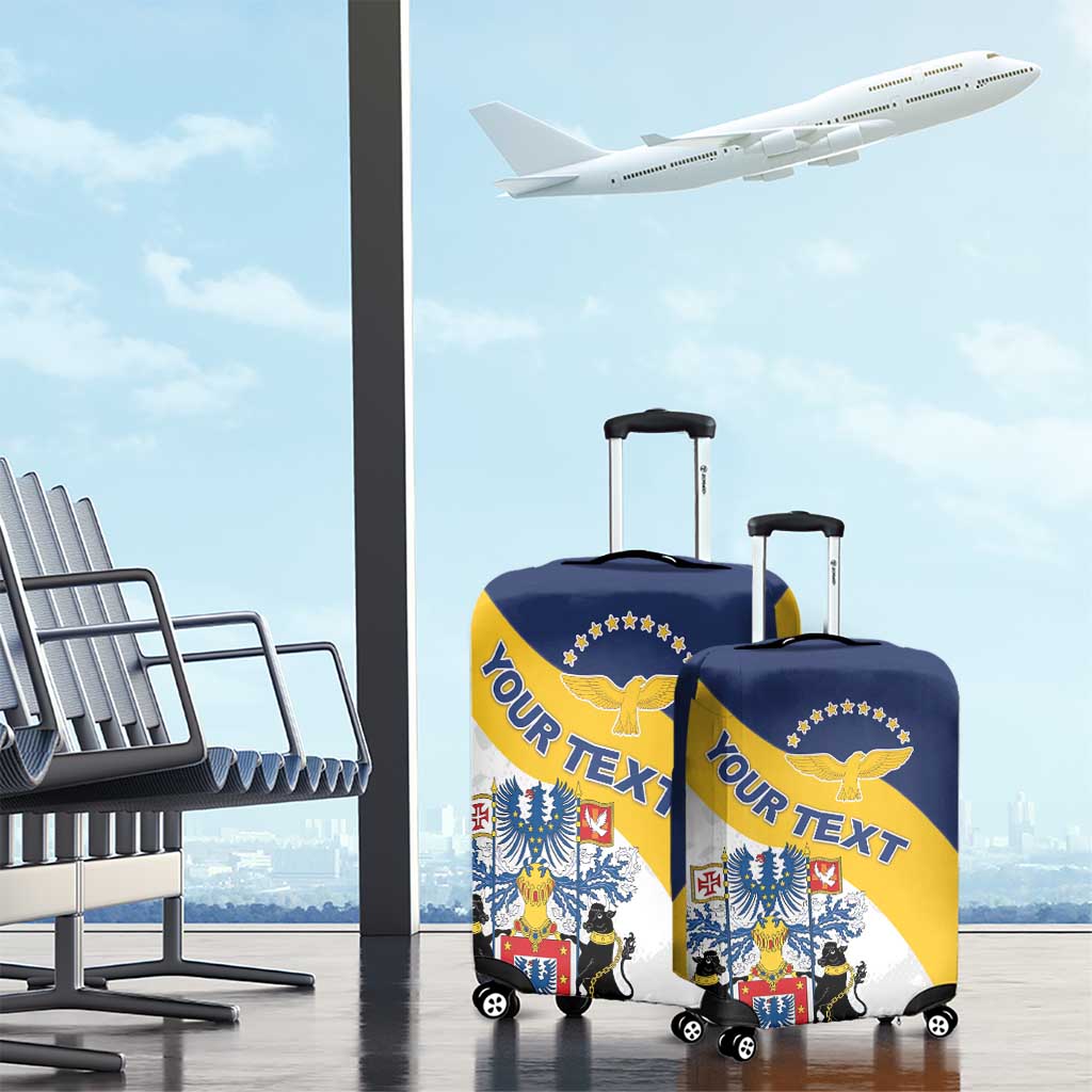 Personalized Azores Luggage Cover Antes Morrer Livres Que Em Paz Sujeitos