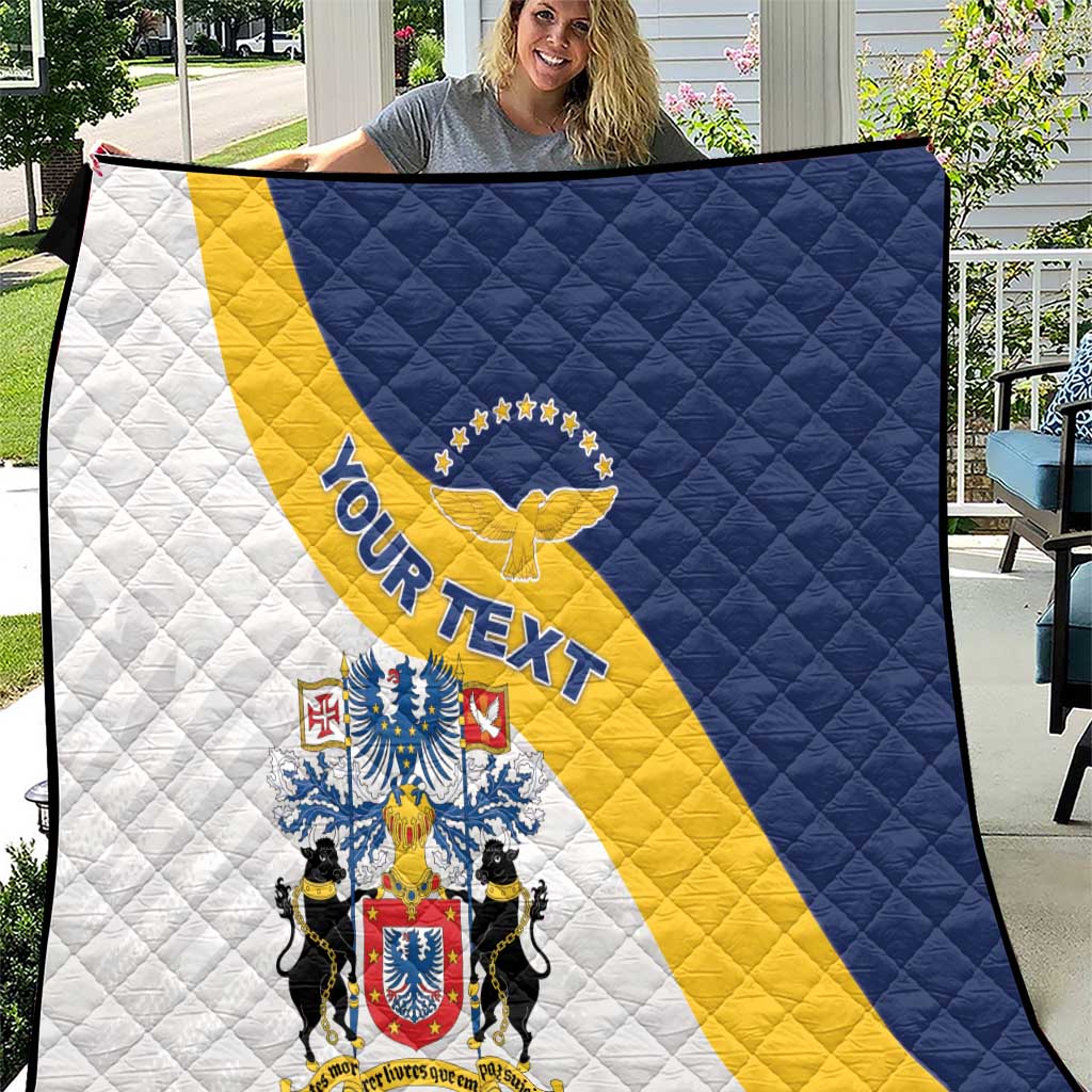 Personalized Azores Quilt Antes Morrer Livres Que Em Paz Sujeitos