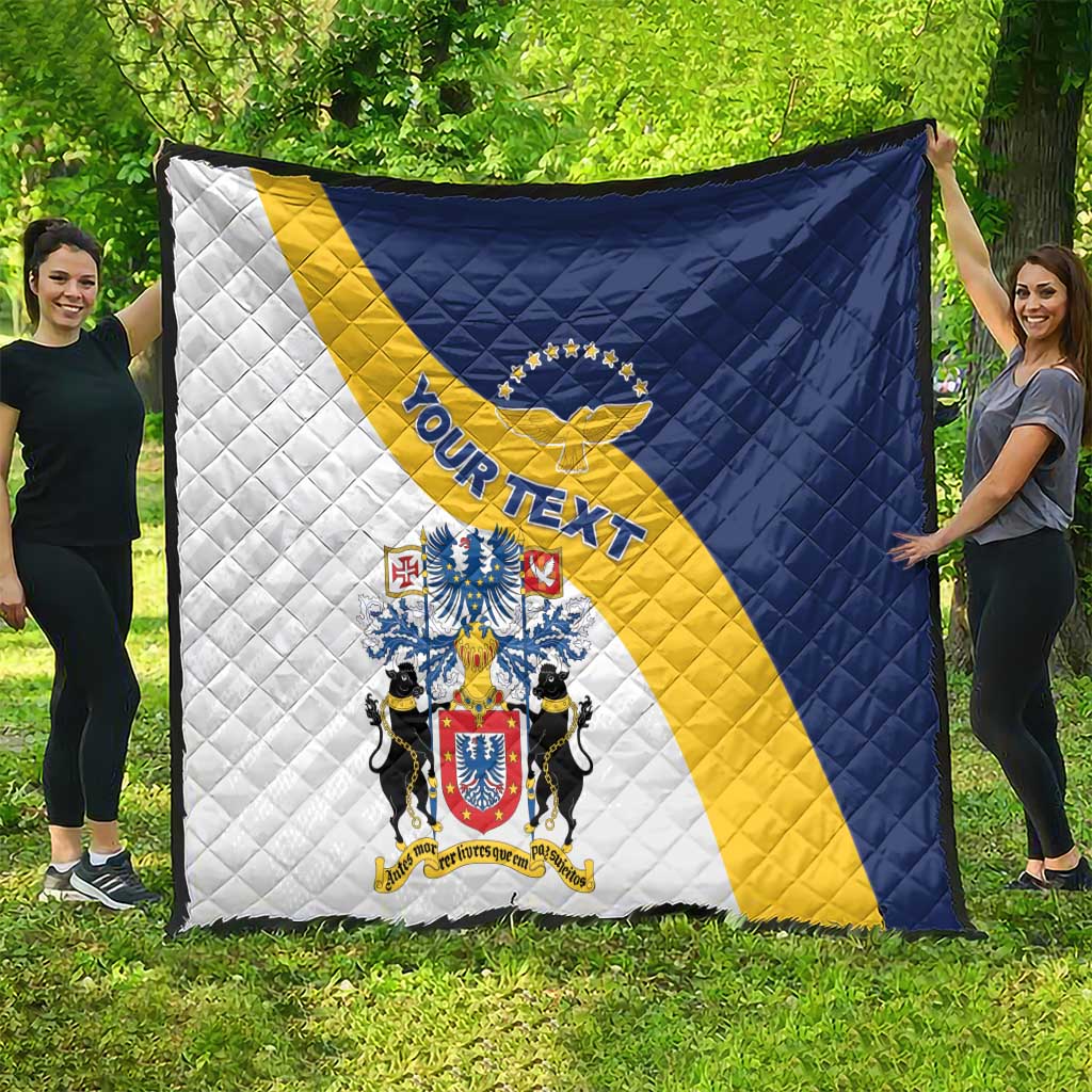Personalized Azores Quilt Antes Morrer Livres Que Em Paz Sujeitos