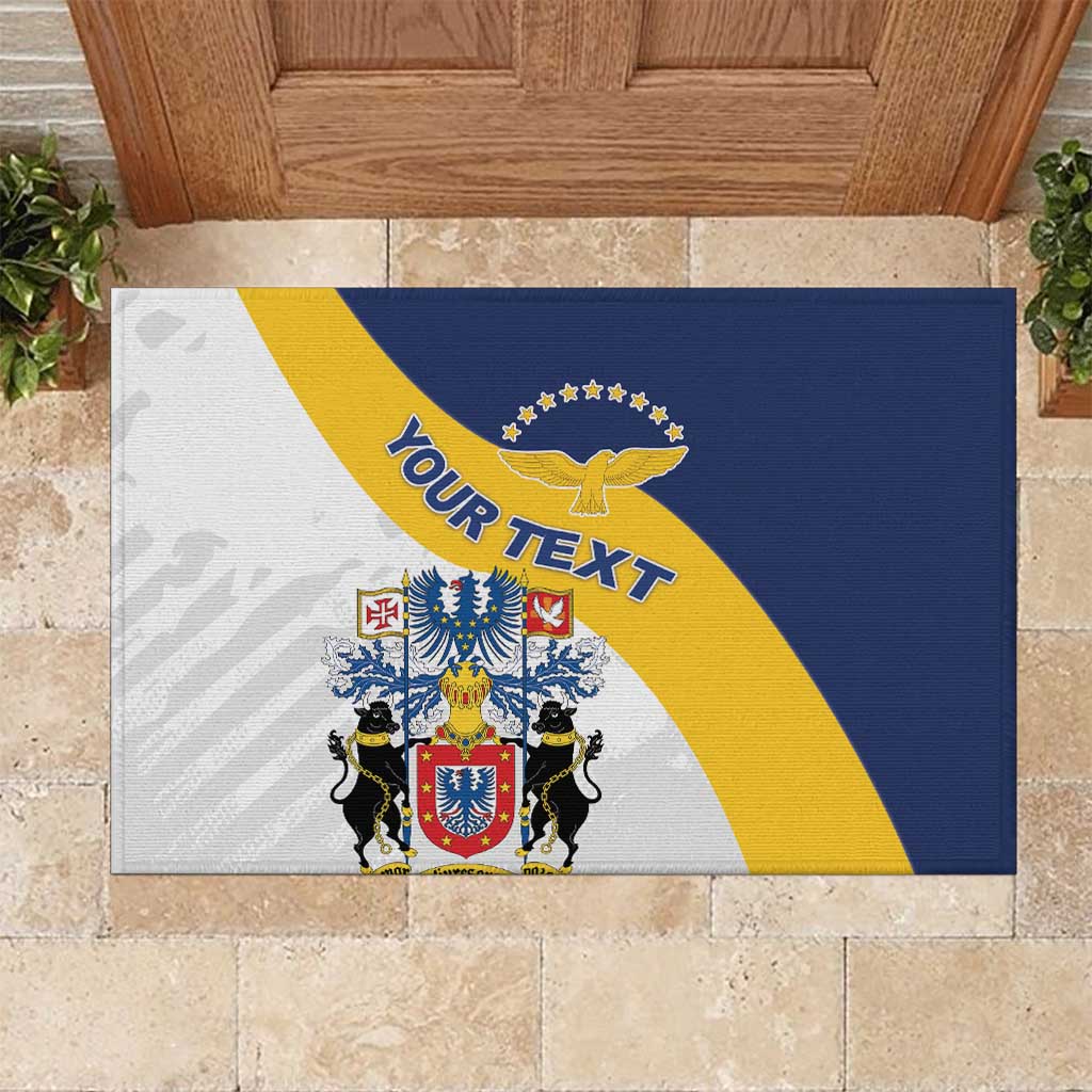 Personalized Azores Rubber Doormat Antes Morrer Livres Que Em Paz Sujeitos
