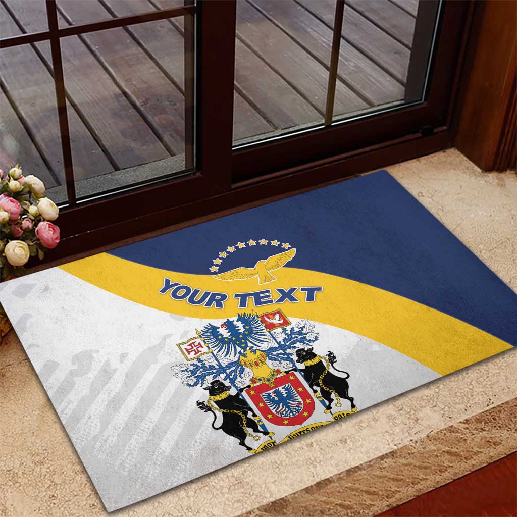 Personalized Azores Rubber Doormat Antes Morrer Livres Que Em Paz Sujeitos