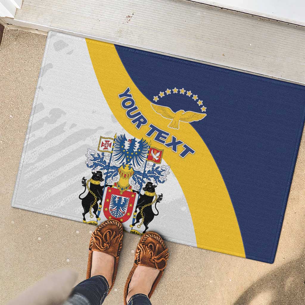 Personalized Azores Rubber Doormat Antes Morrer Livres Que Em Paz Sujeitos