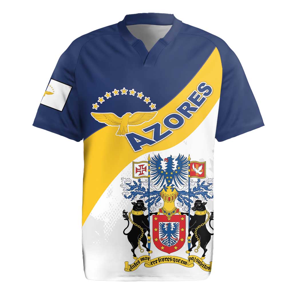Personalized Azores Rugby Jersey Antes Morrer Livres Que Em Paz Sujeitos