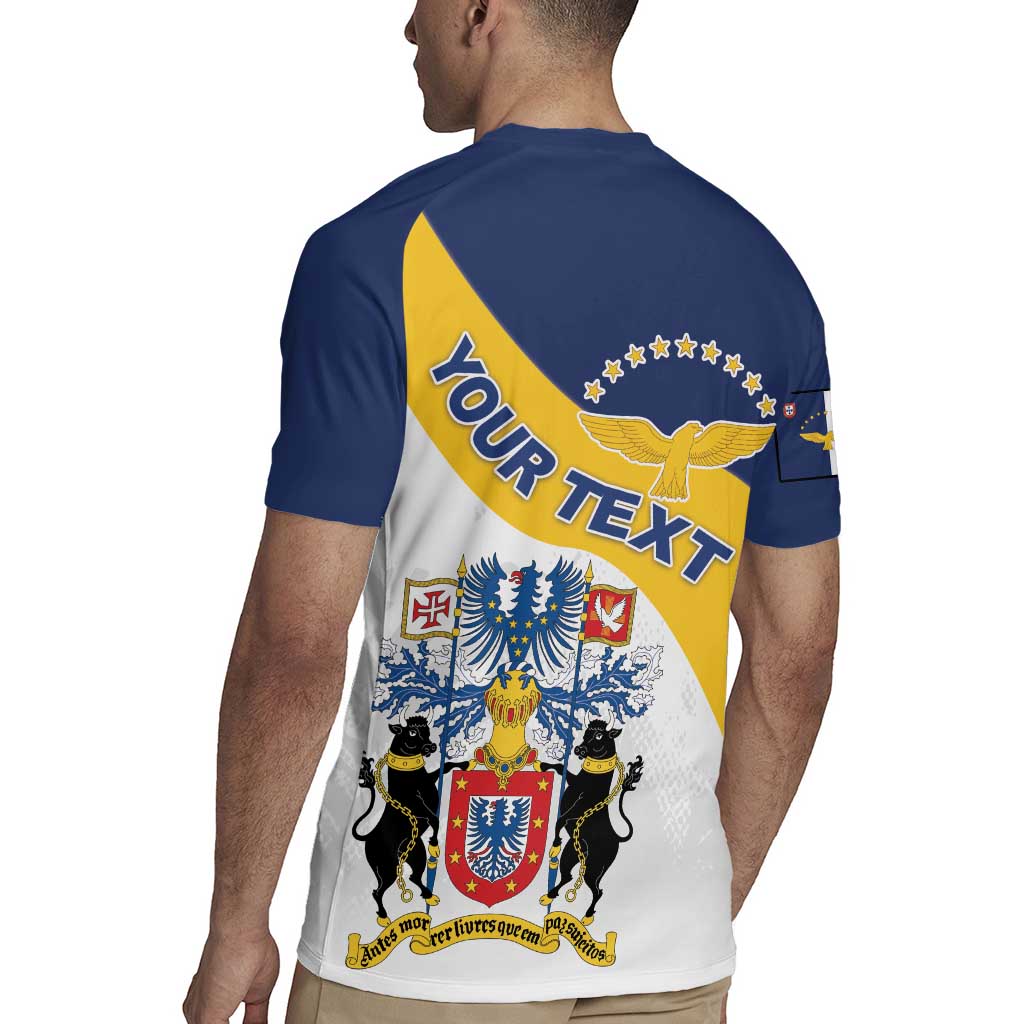 Personalized Azores Rugby Jersey Antes Morrer Livres Que Em Paz Sujeitos