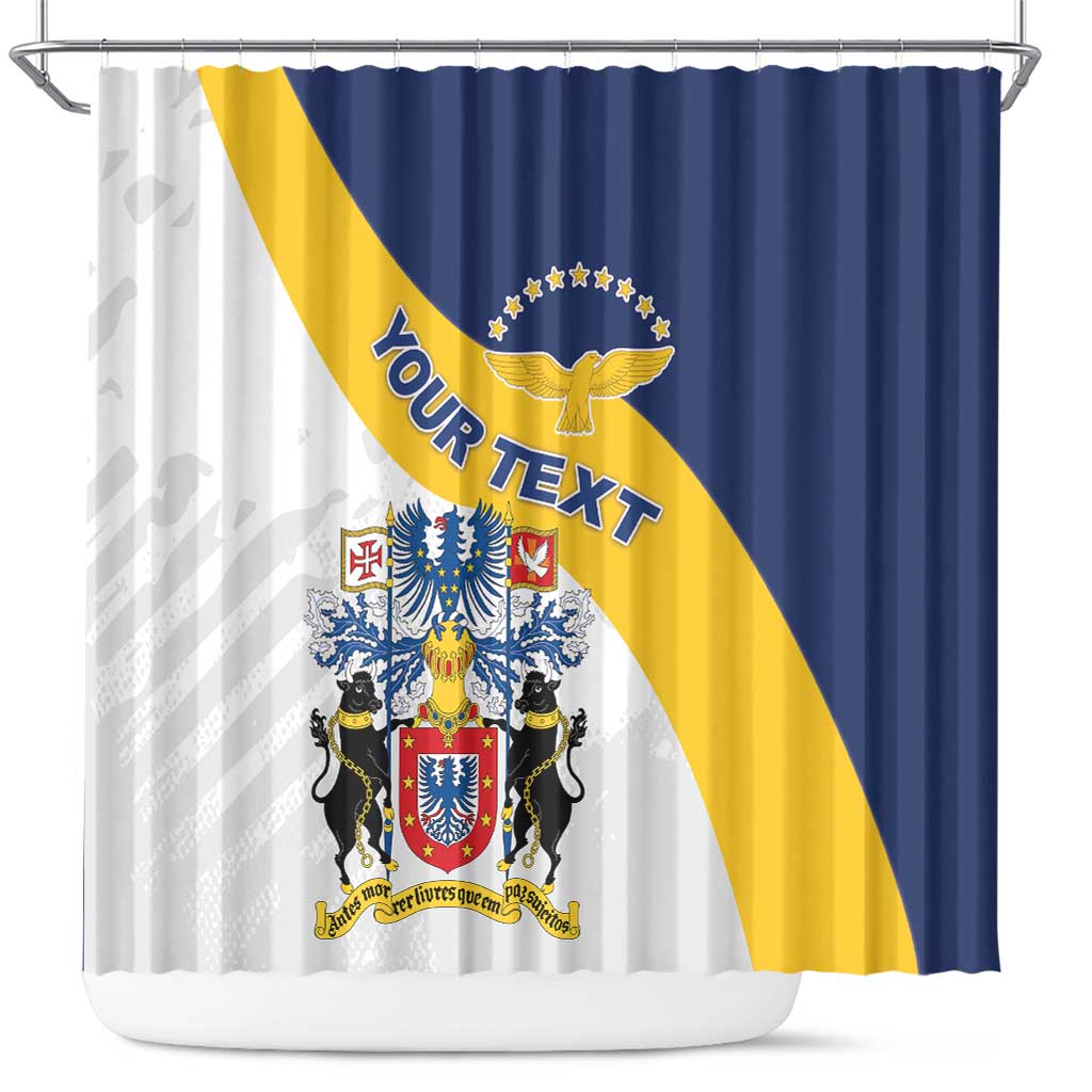 Personalized Azores Shower Curtain Antes Morrer Livres Que Em Paz Sujeitos
