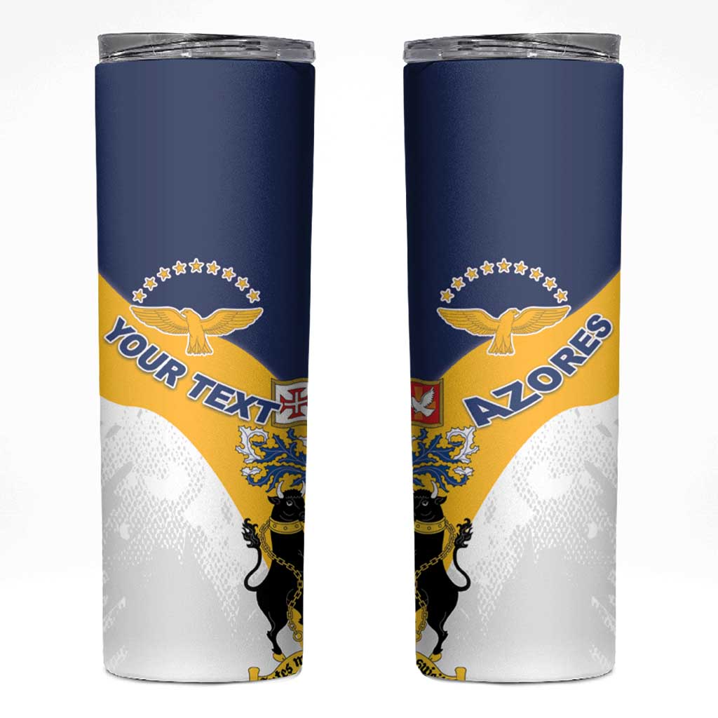 Personalized Azores Skinny Tumbler Antes Morrer Livres Que Em Paz Sujeitos