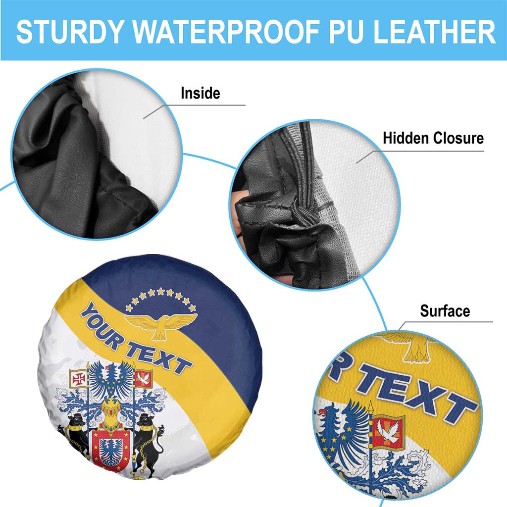 Personalized Azores Spare Tire Cover Antes Morrer Livres Que Em Paz Sujeitos