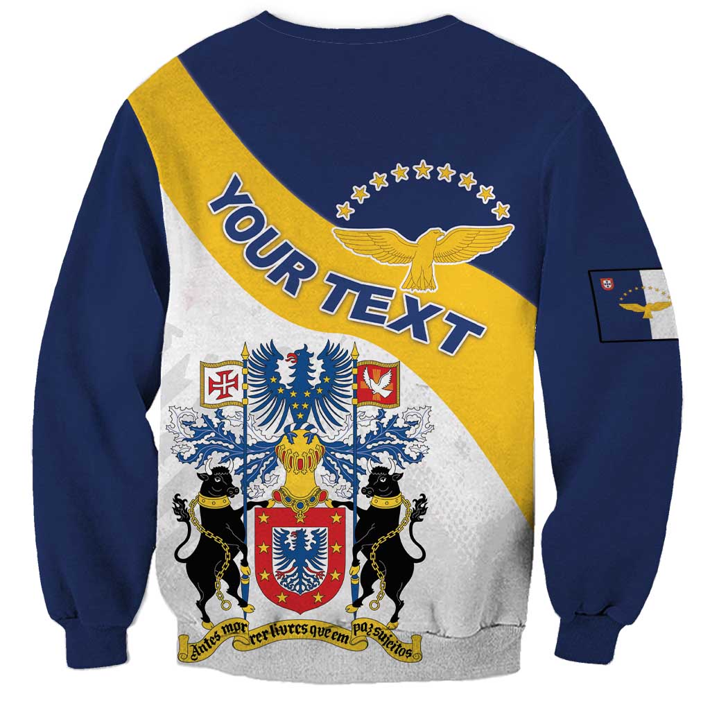 Personalized Azores Sweatshirt Antes Morrer Livres Que Em Paz Sujeitos