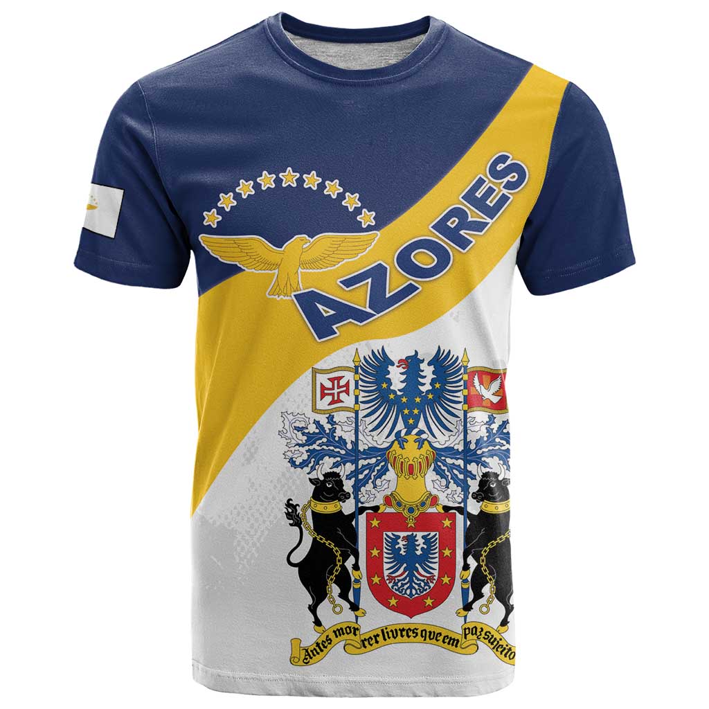 Personalized Azores T Shirt Antes Morrer Livres Que Em Paz Sujeitos