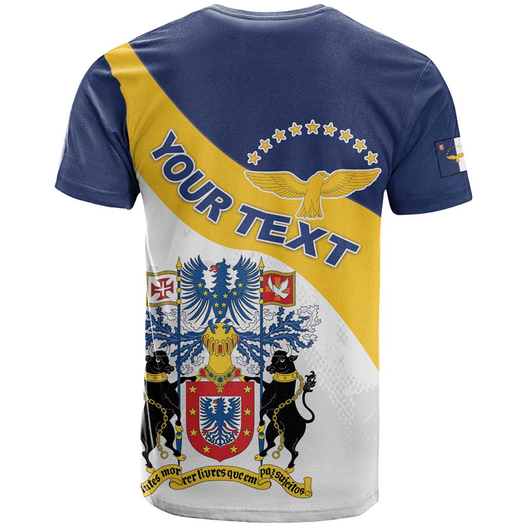 Personalized Azores T Shirt Antes Morrer Livres Que Em Paz Sujeitos