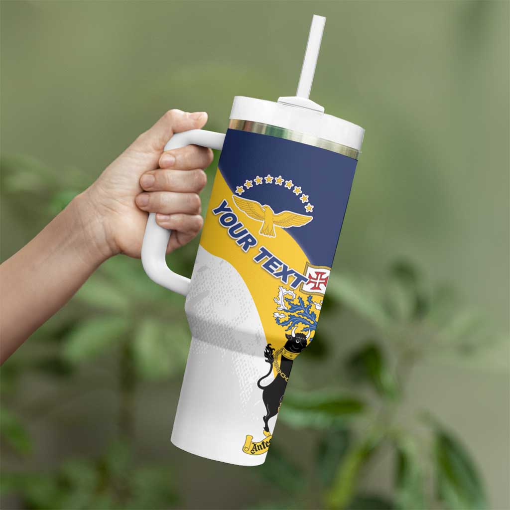 Personalized Azores Tumbler With Handle Antes Morrer Livres Que Em Paz Sujeitos