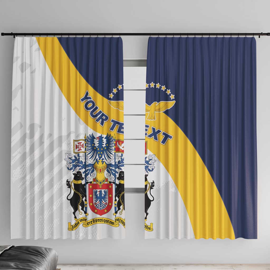 Personalized Azores Window Curtain Antes Morrer Livres Que Em Paz Sujeitos