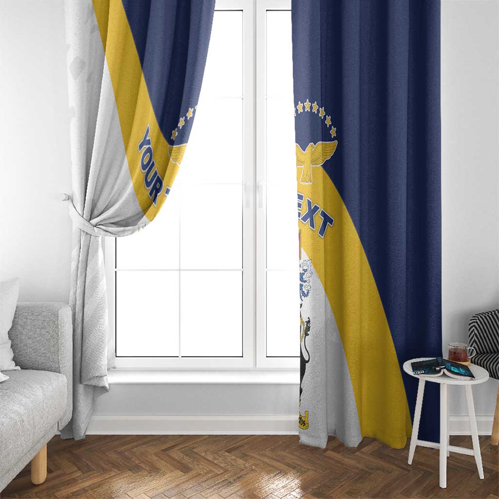 Personalized Azores Window Curtain Antes Morrer Livres Que Em Paz Sujeitos