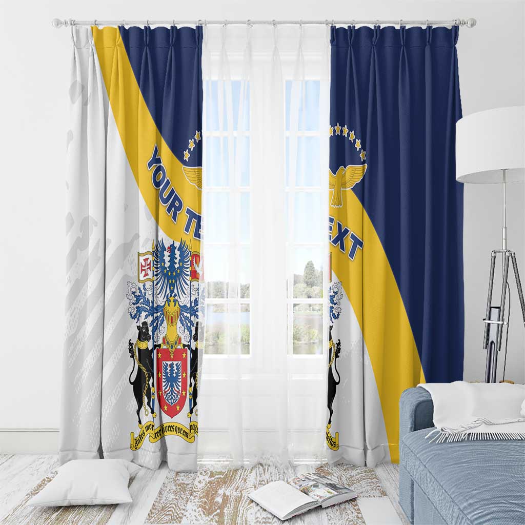 Personalized Azores Window Curtain Antes Morrer Livres Que Em Paz Sujeitos
