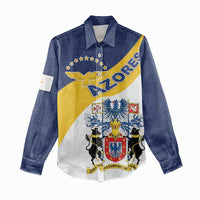 Personalized Azores Women Casual Shirt Antes Morrer Livres Que Em Paz Sujeitos