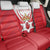 Personalized Northern Ireland Back Car Seat Cover Coat Of Arms With Map
