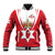 Personalized Northern Ireland Baseball Jacket Coat Of Arms With Map