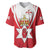 Personalized Northern Ireland Baseball Jersey Coat Of Arms With Map