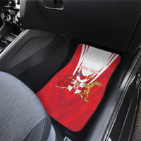Personalized Northern Ireland Car Mats Coat Of Arms With Map