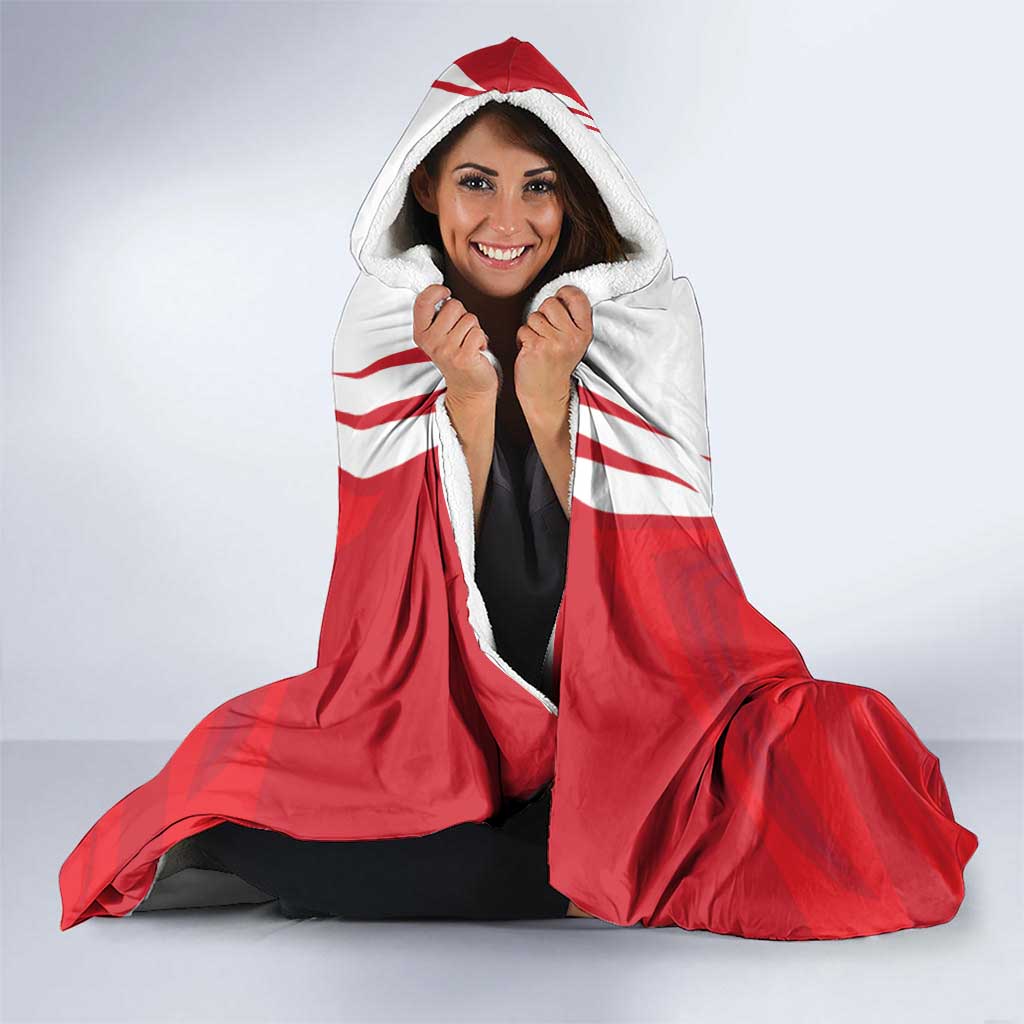 Personalized Northern Ireland Hooded Blanket Coat Of Arms With Map