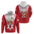 Personalized Northern Ireland Hoodie Coat Of Arms With Map
