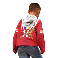 Personalized Northern Ireland Kid Hoodie Coat Of Arms With Map
