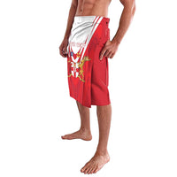 Personalized Northern Ireland Lavalava Coat Of Arms With Map