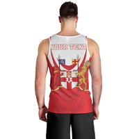 Personalized Northern Ireland Men Tank Top Coat Of Arms With Map