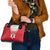 Personalized Northern Ireland Shoulder Handbag Coat Of Arms With Map