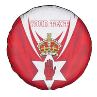 Personalized Northern Ireland Spare Tire Cover Coat Of Arms With Map