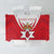 Personalized Northern Ireland Tablecloth Coat Of Arms With Map