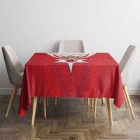 Personalized Northern Ireland Tablecloth Coat Of Arms With Map