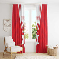 Personalized Northern Ireland Window Curtain Coat Of Arms With Map