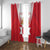 Personalized Northern Ireland Window Curtain Coat Of Arms With Map
