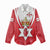 Personalized Northern Ireland Women Casual Shirt Coat Of Arms With Map