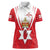 Personalized Northern Ireland Women Polo Shirt Coat Of Arms With Map