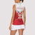 Personalized Northern Ireland Women Sleeveless Polo Shirt Coat Of Arms With Map