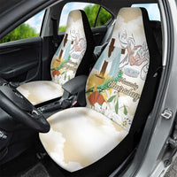 Happy Maundy Thursday Car Seat Cover Jesus Christ Washing Feet