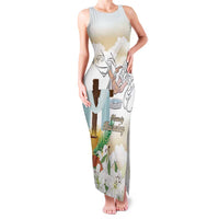 Happy Maundy Thursday Family Matching Tank Maxi Dress and Hawaiian Shirt Jesus Christ Washing Feet