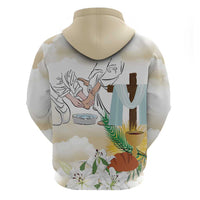 Happy Maundy Thursday Hoodie Jesus Christ Washing Feet