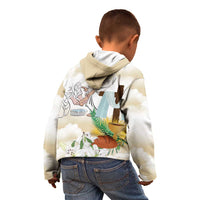 Happy Maundy Thursday Kid Hoodie Jesus Christ Washing Feet