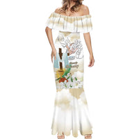 Happy Maundy Thursday Mermaid Dress Jesus Christ Washing Feet