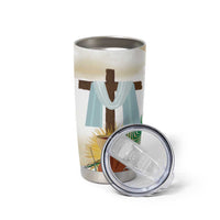 Happy Maundy Thursday Tumbler Cup Jesus Christ Washing Feet